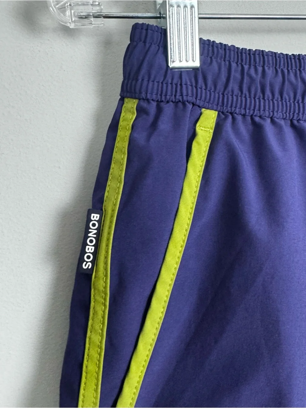 BONOBOS | Purple & Green Swim Shorts Mesh Underwear Liner Men’s Size Small